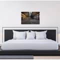 Miniatyrbild 3 av 4: Canvastavla - Tadessi - Arkitektur - M1-No.50025 - Hus - Lager - Grå - Gul - 3D - 90 x 60 cm