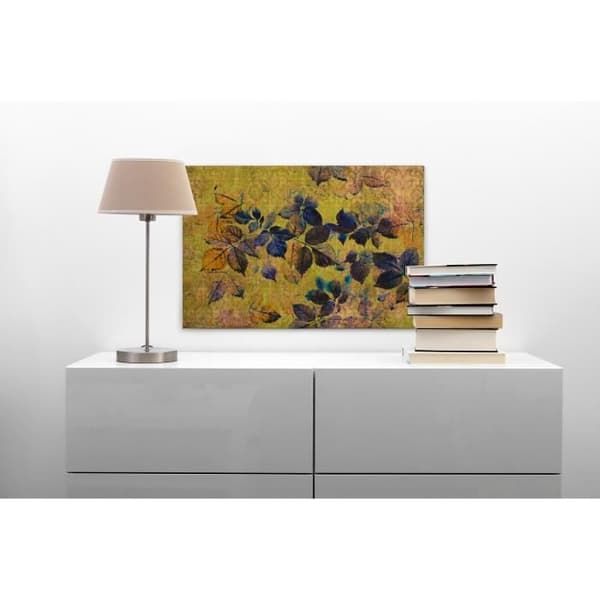 Canvastavla - Tadessi - M1-No.50227 - Blommor - Gul - Orange - Canvas på ram - - 90 x 60 cm