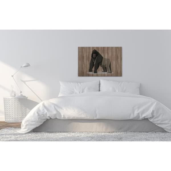 Canvastavla - Tadessi - M1-No.50174 - Apa - Gorilla - Brun - Grå - Canvas på ram - Djur - 90 x 60 cm