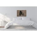 Miniatyrbild 4 av 4: Canvastavla - Tadessi - M1-No.50174 - Apa - Gorilla - Brun - Grå - Canvas på ram - Djur - 90 x 60 cm