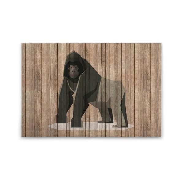 Canvastavla - Tadessi - M1-No.50174 - Apa - Gorilla - Brun - Grå - Canvas på ram - Djur - 90 x 60 cm
