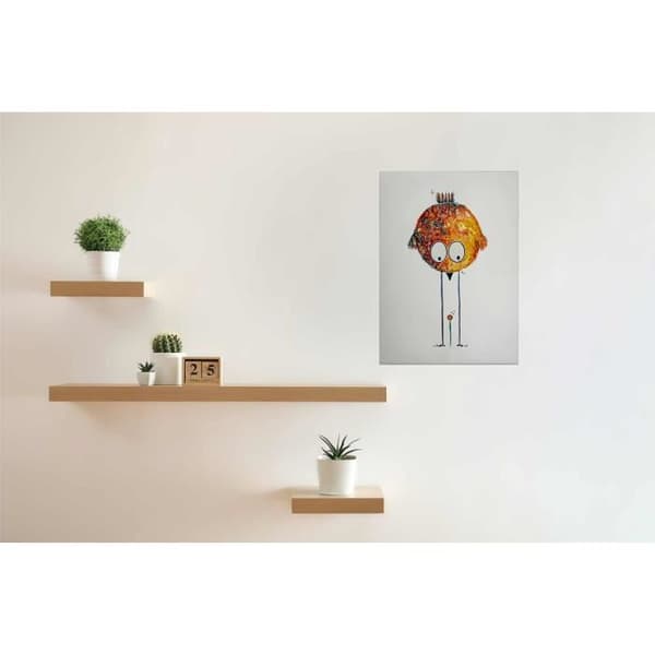 Canvastavla - Tadessi - M1-No.50435 - Barn - Brun - Beige - Canvas på ram - Djur - 50 x 70 cm