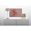 Miniatyrbild 2 av 4: Canvastavla - Tadessi - M1-No.50167 - Geometrisk - Ankare - Orange - Rosa - Canvas på bårram - 90 x 60 cm