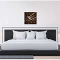 Miniatyrbild 3 av 4: Canvasbild - Tadessi - Drycker - M1-No.50520 - Mat - Brun - Grå - Canvas på bårram - Kaffefrön - 50 x 50 cm