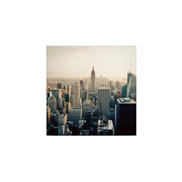 Canvastavla - Tadessi - M1-No.50535 - Turistplatser - Blå - Brun - Canvas på ram - New York - 50 x 50 cm