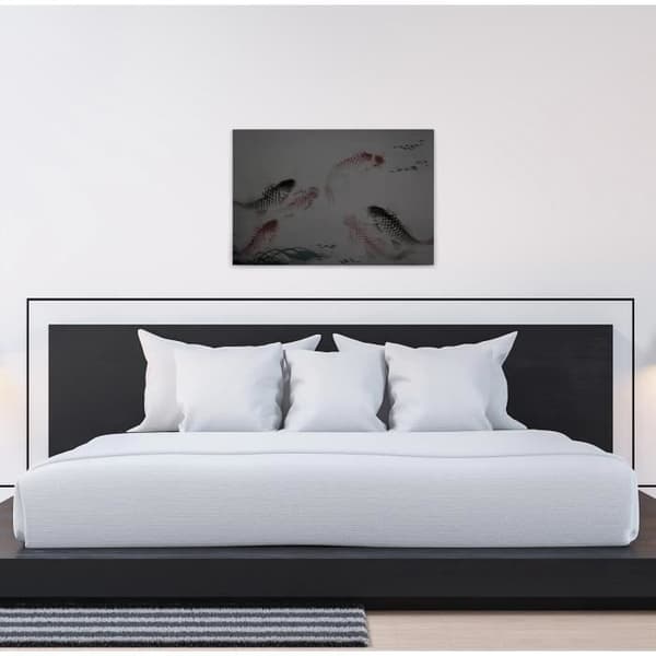Canvastavla - Tadessi - M1-No.50147 - Fisk - Grå - Brun - Canvas på ram - Djur - 90 x 60 cm