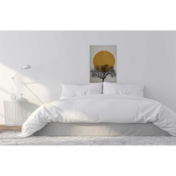 Canvastavla - Tadessi - M1-nr.50399 - Konst - Svart - Guld - Canvas på ram - Natur - 50 x 70 cm