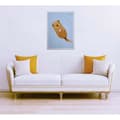 Miniatyrbild 4 av 4: Canvastavla - Tadessi - M1-No.50433 - Barn - Brun - Blå - Canvas på ram - Djur - Otter - 50 x 70 cm