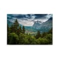Miniatyrbild 1 av 4: Canvastavla - Tadessi - Skog - M1-nr.50048 - Träd - Landskap - Grön - Grå - Canvas på bårram - 90 x 60 cm