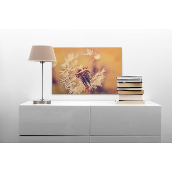 Canvastavla - Tadessi - Trädgård - M1-nr.50033 - Blommor - Maskros - Orange - Gul - Natur - 90 x 60 cm