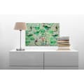 Miniatyrbild 2 av 4: Canvastavla - Tadessi - M1-No.50099 - Fåglar - Grön - Grå - Canvas på ram - Djur - Blommor - 90 x 60 cm