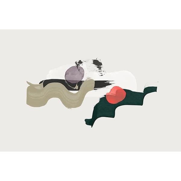 Modern fototapet M1-No.61072 - Tadessi - Digitaltryck - Grå - Vit - Abstrakt