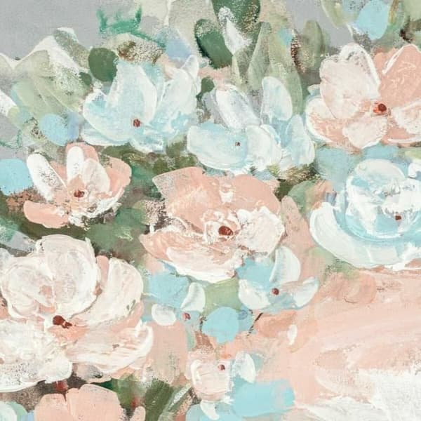 canvas 80 x 3,7 x 100 cm moderna blommor (2 enheter)