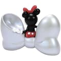 Miniatyrbild 2 av 2: Leker - ENESCO - Enesco Disney 100 Minnie Mouse med sitt ikoniske sløyfe 12,4 cm - Plast - Harpiks - Rosa