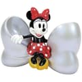 Miniatyrbild 1 av 2: Leker - ENESCO - Enesco Disney 100 Minnie Mouse med sitt ikoniske sløyfe 12,4 cm - Plast - Harpiks - Rosa