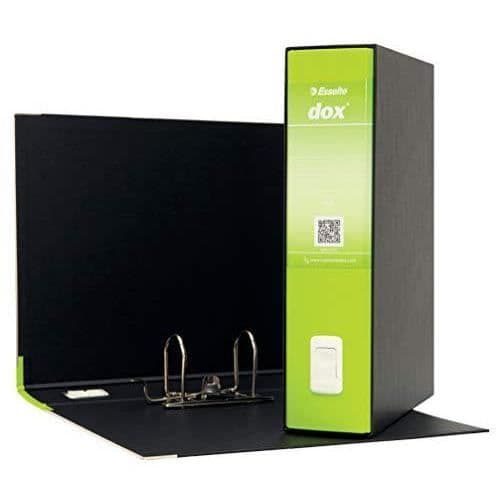 REXEL DOX 2 SAN FRANCISCO REGISTRATOR PROTOKOLL FORMAT 285X350X80 mm COL. VERDE CONF 6 Pz.