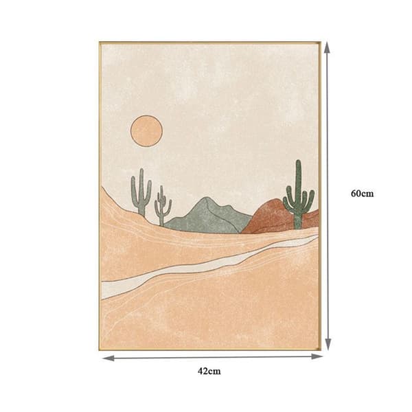 TD® Canvas Painting Set med 3 42x60cm klar bild