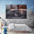 Miniatyrbild 4 av 4: TD® Inkjet oljemålning väggmålning dekorativ målning enpanel katt och tiger reflektion inramad målning 40*60c