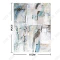 Miniatyrbild 2 av 4: TD® 60X80CM tredimensionell handgjord oljemålning abstrakt konst väggmålning modern minimalistisk dekorativ målning
