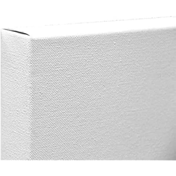 Cadre Lidercolor 6f canvas med sidoklämma 100% bomull ram av pawlonia 1,8x3,8 cm kanter i trä 41x33 cm