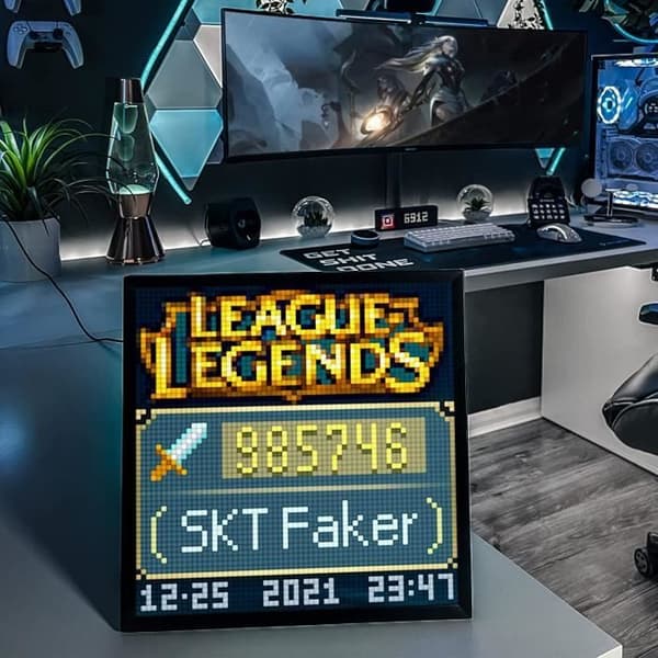 Fotoram - divoom - 6958444603780 - Svart - Kontor - Dekorativa föremål