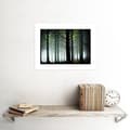 Miniatyrbild 2 av 2: Wee blue coo dukmålning - F12X5302 Endast utskrift utan ram - Foto Landskap Skog Pine Tree Sunshine Woods Väggtryck