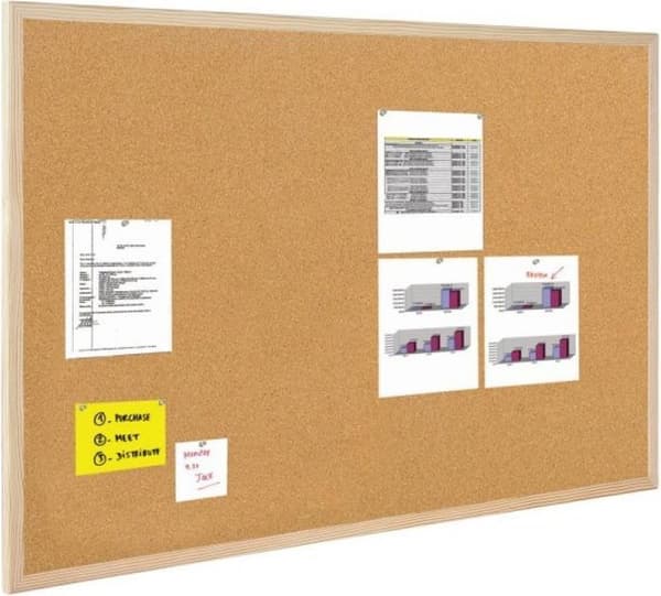 Tavla - tyg Bi-office - GMC500012010 - Corktavla 100 x 100 cm ()