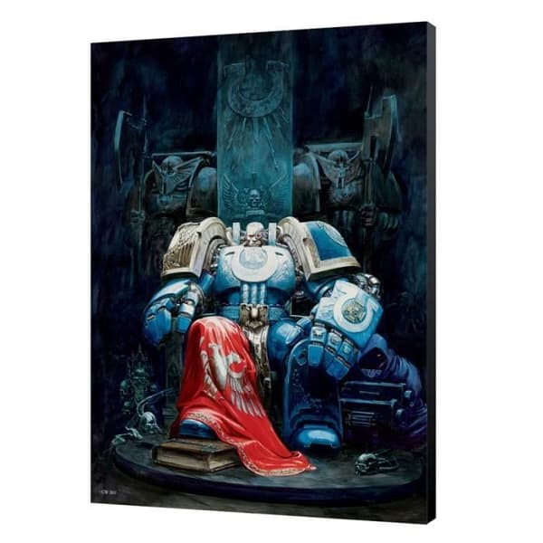 WARHAMMER 40K trämålning (36,6x50cm) - Marneus Calgar (ref. WHK-L002)