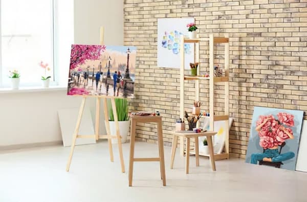 Mal efter tal Gå en tur i Paris 40x50