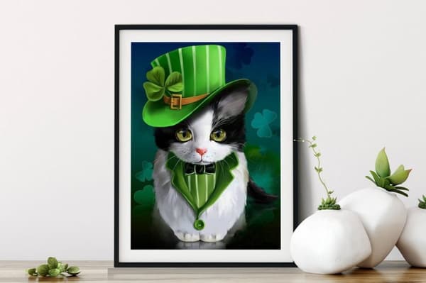 Diamantbroderi Kitty Elegant 35x45 cm K