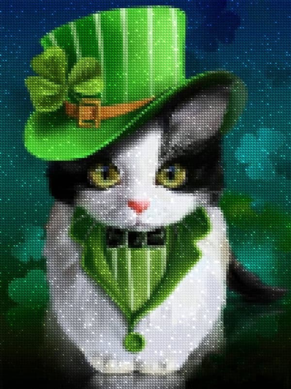 Diamantbroderi Kitty Elegant 35x45 cm K