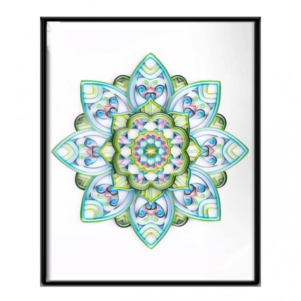 Quilling Kit Raidat Kaunis Mandala 2 40x50 cm