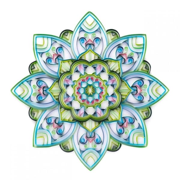 Quilling Kit Raidat Kaunis Mandala 2 40x50 cm