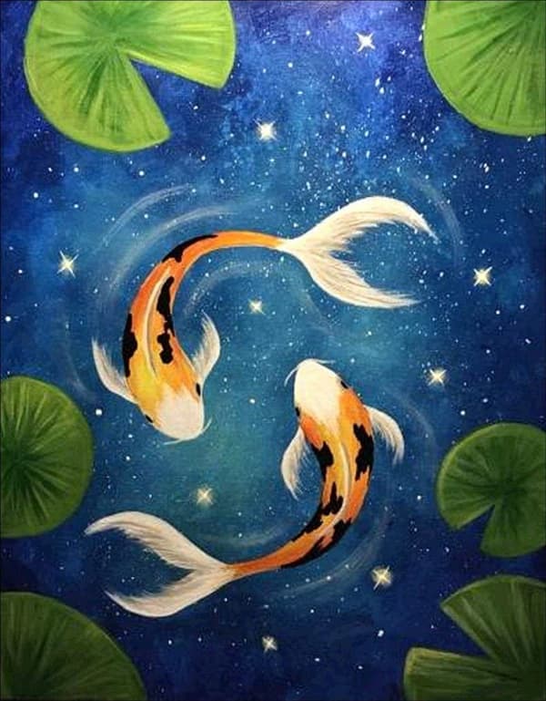 Diamantbroderi Koje Zen 30x40 cm