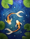 Miniatyrbillede 1 af 6: Diamantbroderi Koje Zen 30x40 cm