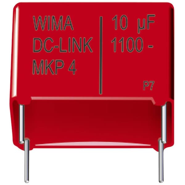 Wima DC-LINK MKP4 1 st MKP Foliekondensator Radialt hållmonterade 75 µF 800 V/DC 20 % 48.5 mm (L x B x H) 56 x 37 x 54