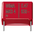 Miniatyrbild 1 av 2: Wima MKS 4 33,0uF 5% 250V RM37,5 1 st MKS Foliekondensator Radialt hållmonterade 33 µF 250 V/DC 5 % 37.5 mm (L x B x H)