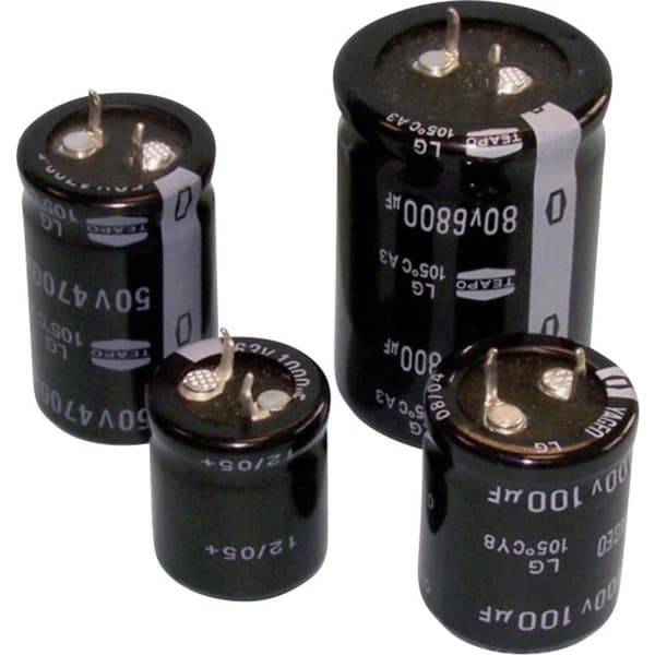 Teapo SLG109M063S1A5T50K Elektrolyt-kondensator SnapIn 10 mm 10000 µF 63 V 20 % (Ø x H) 35 mm x 50 mm 1 st