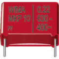 Miniatyrbild 1 av 3: Wima MKP1T033306I00KSSD 1 st MKP Foliekondensator Radialt hållmonterade 0.33 µF 1600 V/DC 20 % 27.5 mm (L x B x H) 31.5