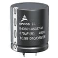 Miniatyrbild 1 av 4: TDK B43501-C5107-M Elektrolyt-kondensator SnapIn 10 mm 100 µF 20 % (Ø x L) 30 mm x 25 mm 1 st