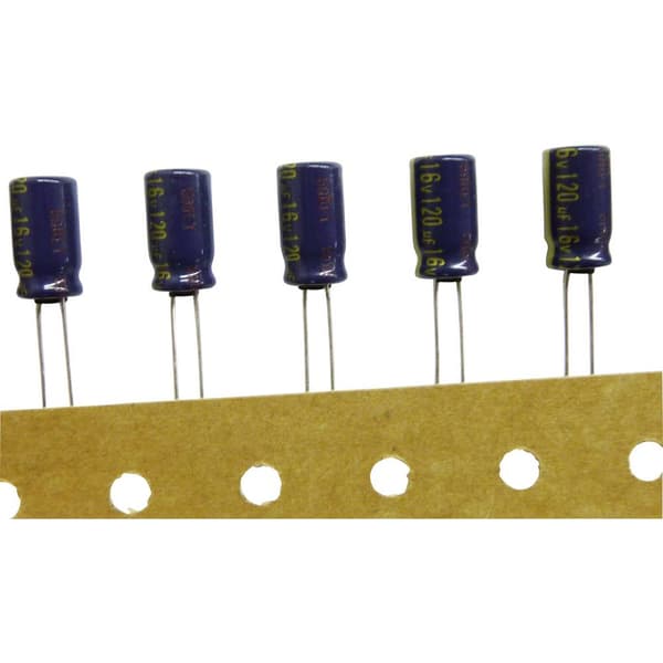 Panasonic EEUFC2A681 Elektrolyt-kondensator Radialt hållmonterade 7.5 mm 680 µF 100 V/DC 20 % (Ø x H) 18 mm x 40 mm 1 s