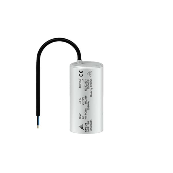 TDK B32356B4305J076 1 st Motor-driftskondensator 3 µF 450 V/AC 5 % (Ø x H) 30 mm x 62 mm