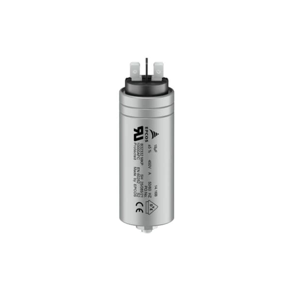 TDK B32332I6405J080 1 st Motor-driftskondensator 4 µF 450 V/AC 5 % (Ø x H) 30 mm x 52 mm