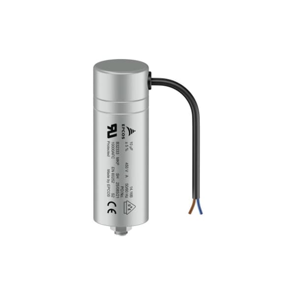 TDK B32333A6255J081 1 st Motor-driftskondensator 2.5 µF 450 V/AC 5 % (Ø x H) 30 mm x 74 mm