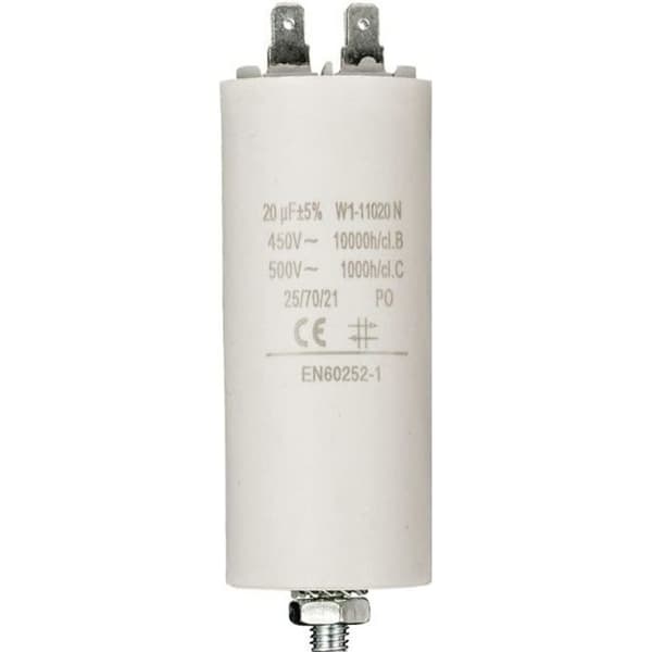 reservdelar Fixapart W1-11020N kondensator uf 20,0 - 450 V + jord