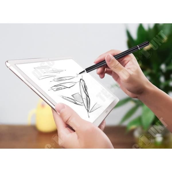 TD® Magnetic Disc Capacitive Handwriting Stylus med ersättande pennspets