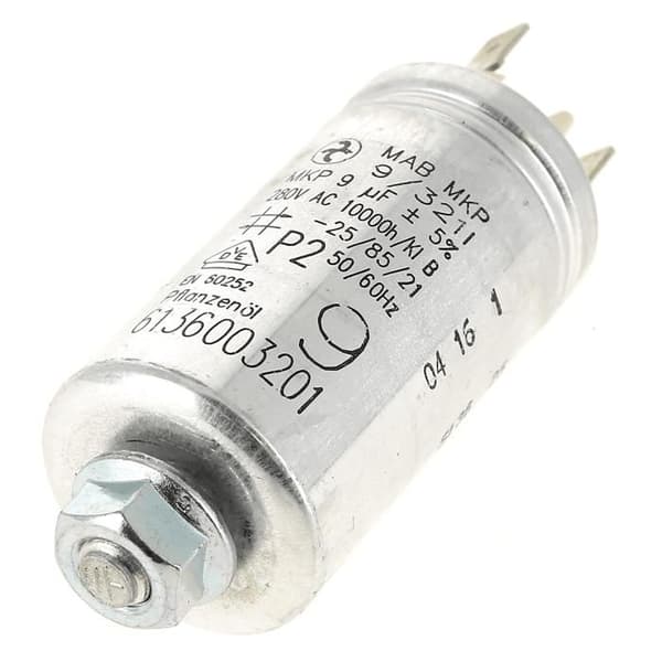 DISKMASKINSKAPACITOR 00416450 KONDENSATOR 9MF 450 V