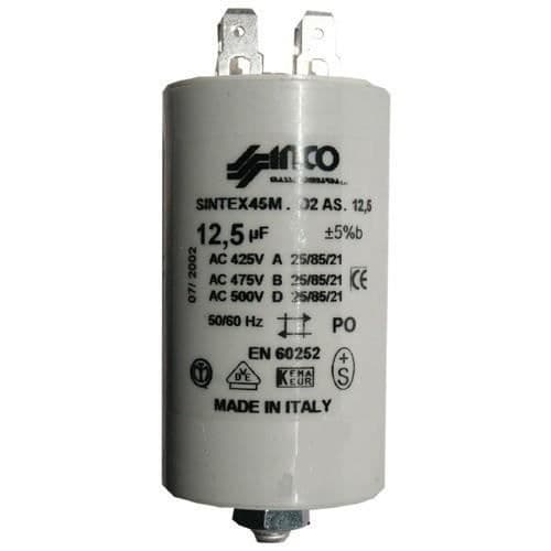 12,5UF-400-450V KONDENSTORFÄST CENTRALMUTTER - BVMPIECES
