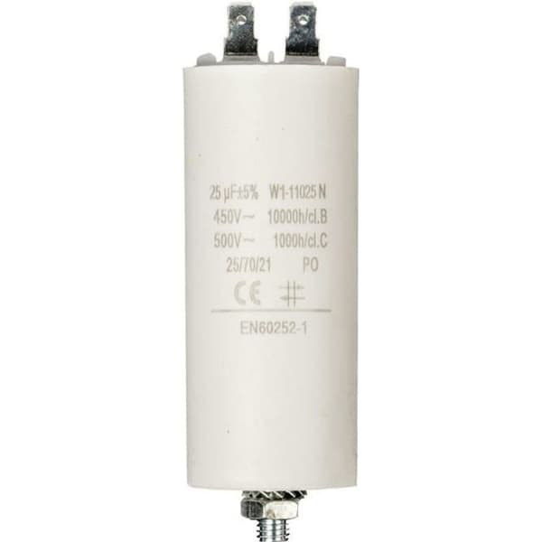 reservdelar Fixapart W1-11025N kondensator uf 25,0 - 450 V + jord