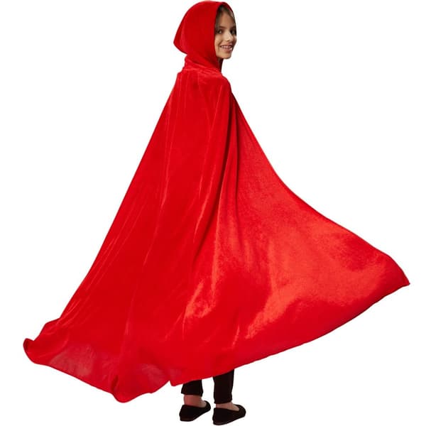 Maskeraddräkt för barn Mystisk cape med huva - 92 cm